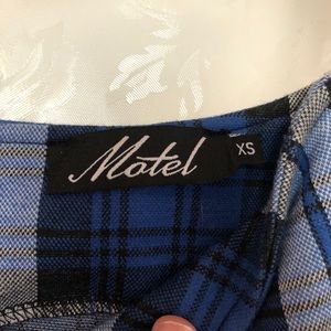 Blue skirt